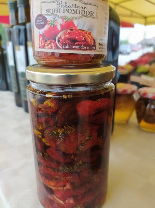 Domaći suhi pomidor (rajčica) u maslinovom ulju 212 ml
