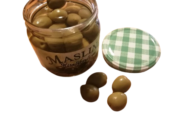 Zelene ukiseljene masline 720 ml