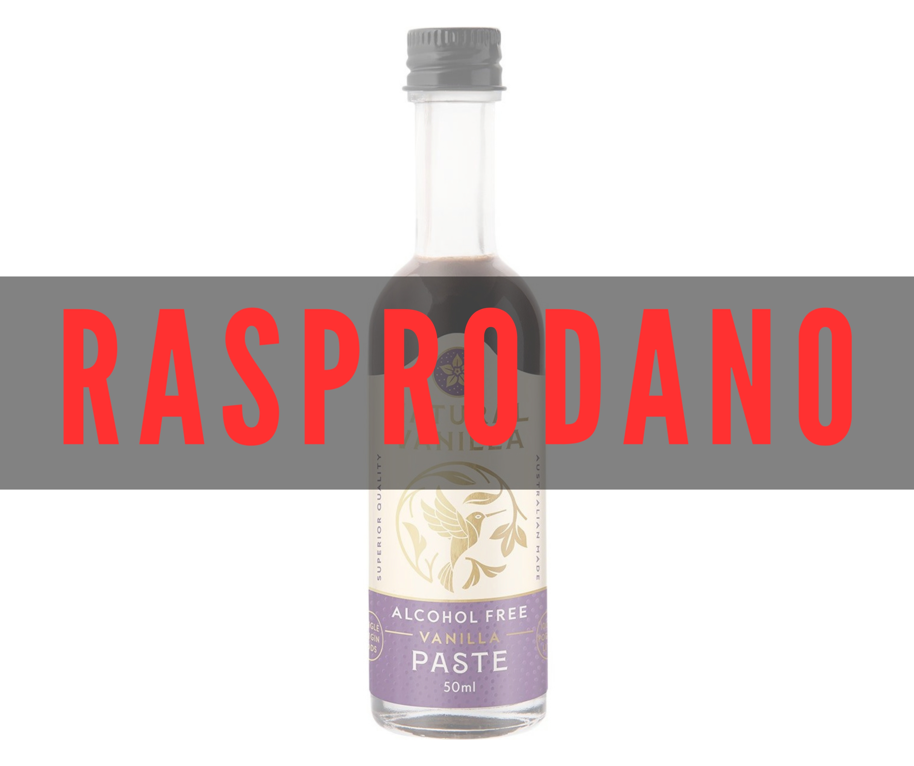 Prirodna pasta vanilije 50ml - bez alkohola