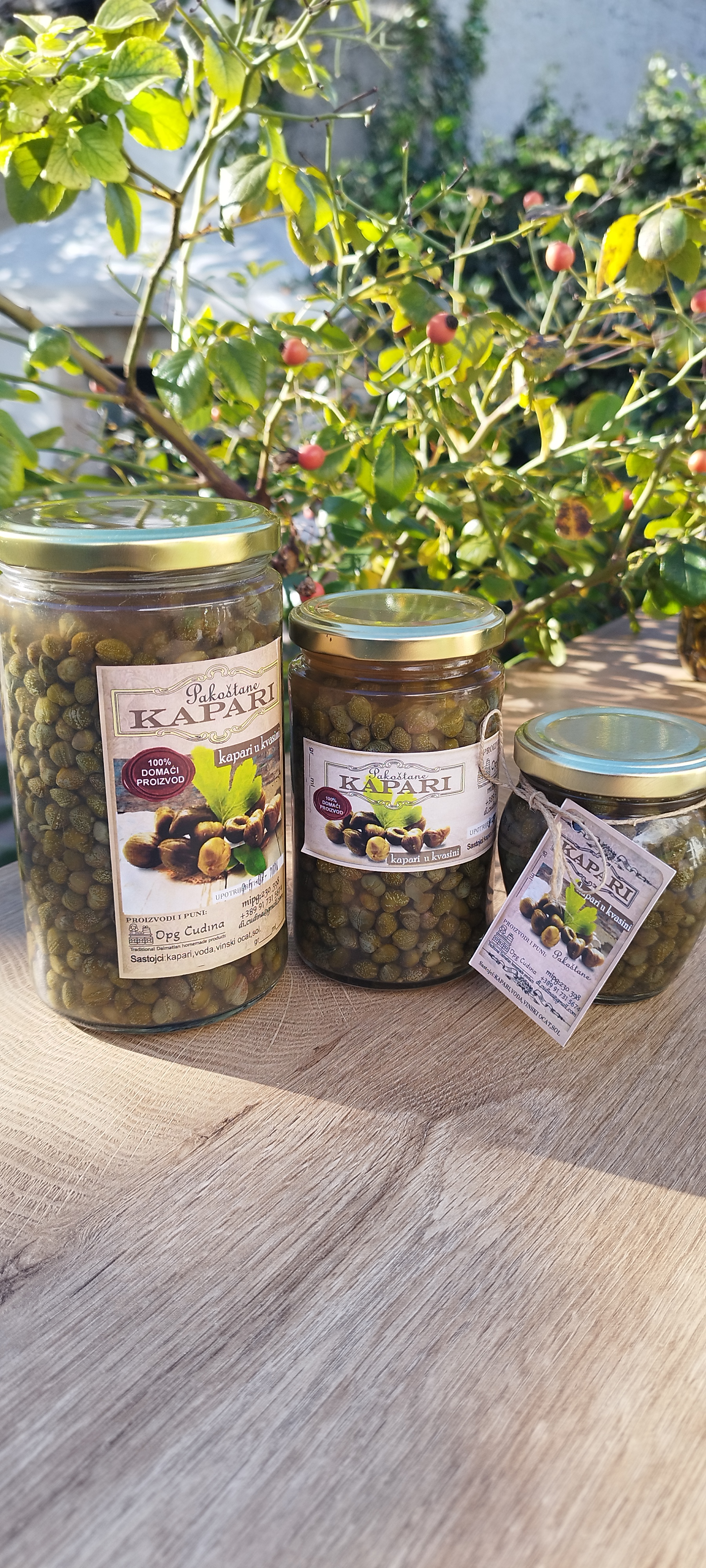 Ukiseljeni kapari 720 ml